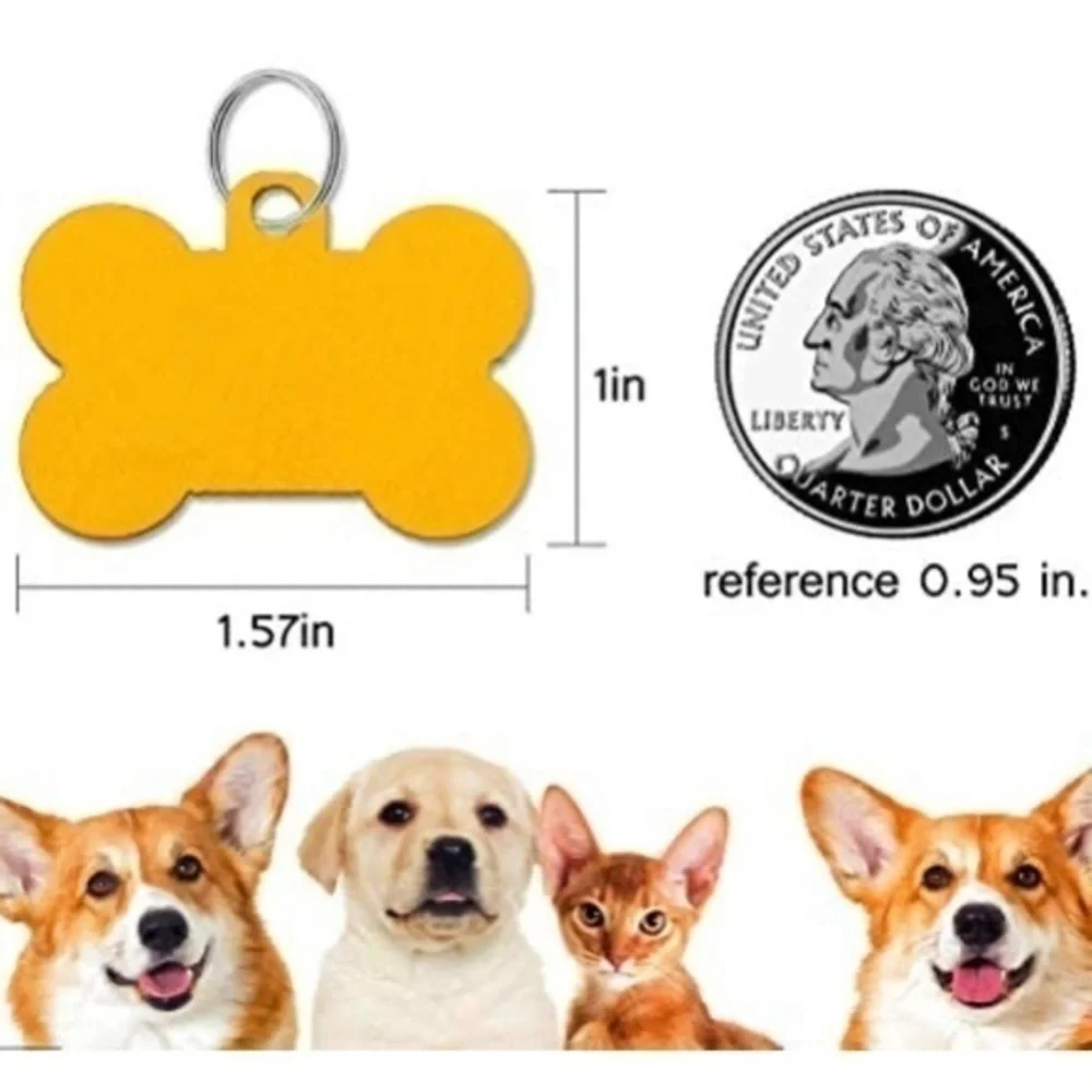 5! Pet ID Tags for Dogs & Cats!